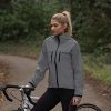 Women's REFLECT360 Plus Waterproof Cycling Jacket Hi Visibility Reflective Cycling Coat
