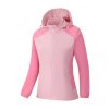 Women Windbreaker Hiking Climbing Fishing Waterproof Jacket Outdoor Protection Elasticity Coat