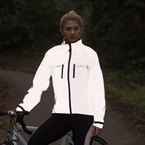 41w2rJKc8DL.jpg Women's REFLECT360 Plus Waterproof Cycling Jacket Hi Visibility Reflective Cycling Coat