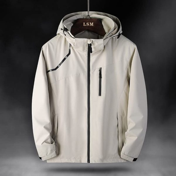 Men&Women Waterproof Softshell Jacket Hunting Camping Windbreaker Outdoor Coat Tactical Clothing Outwear s9 Red XXL