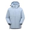 Men's Women's Waterproof Coat Hiking Climbing Camping Skiing Warm Windproof Windbreaker 3-In-1 Fleece Jacket