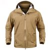 Waterproof Jacket Windbreaker Winter Outdoor Hiking Men Women Coat Windproof Hard Shell Tactics Clothes