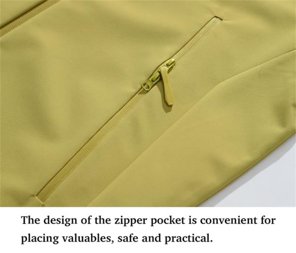 519D0kF-tWL.jpg Unisex Waterproof Windbreaker Hiking Trekking Raincoat Outdoor Sporty Windproof Climbing Jacket