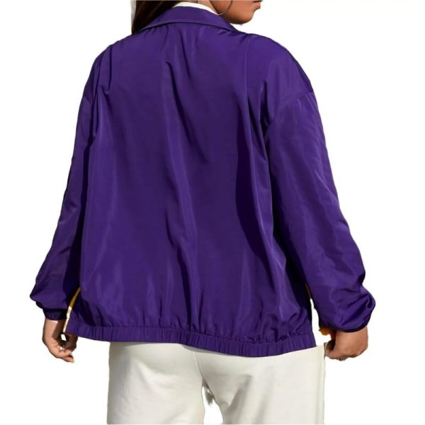 51A4FxynhHL.jpg 80s & 90s Retro Windbreaker Jacket - Unisex Color Block Party Jacket