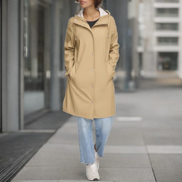 Women's Classic Hooded Rain Parka