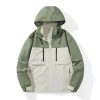 51dYW15isiL.jpg Men Women Lightweight Outdoor Raincoat Windproof Waterproof Outerwear Windbreaker Hood Jacket