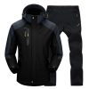 Women Hiking Set Camping Outdoor Waterproof Windbreak Suit Trekking Jacket Pants