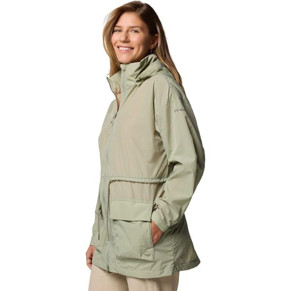 Paracutie Mid Cargo Windbreaker - Women's, Safari, L