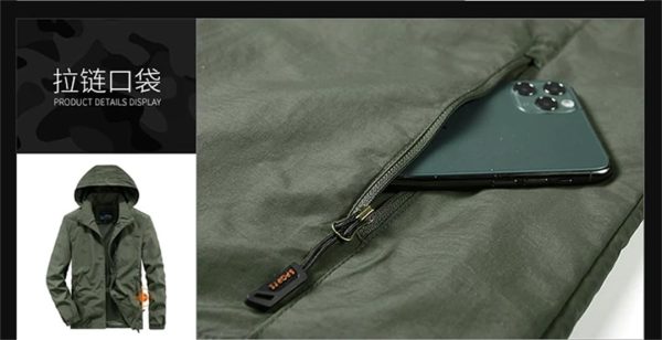 Men's And Women's Outdoor Mountaineering Clothing Trend Thin Hardshell Sports Jacket