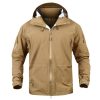 Waterproof Jacket Windbreaker Winter Outdoor Hiking Men Women Coat Windproof Hard Shell Tactics Clothes