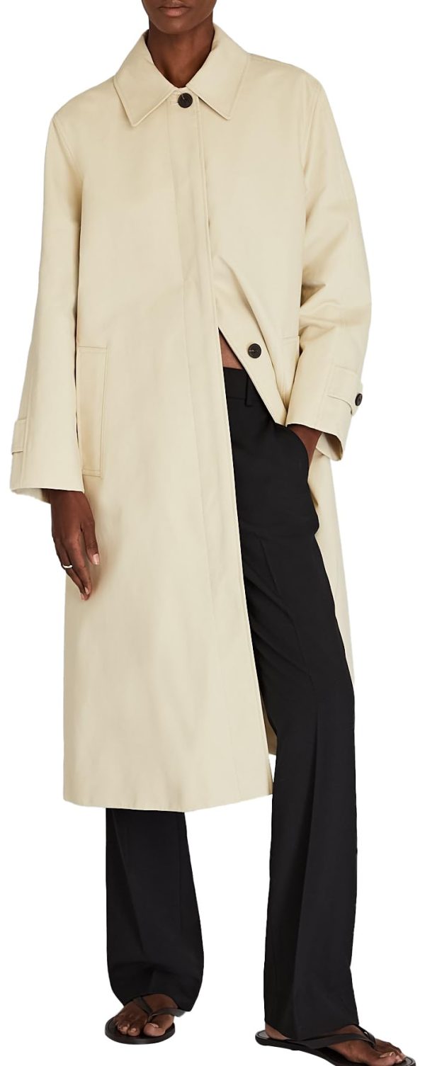 Women's Gabardine Mac Coat