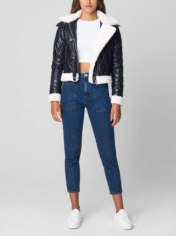 610GepPrk9L.jpg womens Luxury Clothing Quilted Print Jacket, Comfortable & Stylish Windbreaker Coat