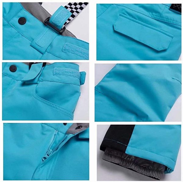 Women's Waterproof Ski Jacket Snowboard Mountain Coat Windproof Winter Warm Snow Rain Coat