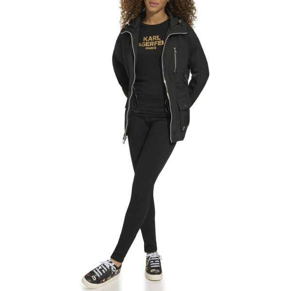 Women's Soft Windbreaker Rain Wear Durable 3 Pocket Anorak