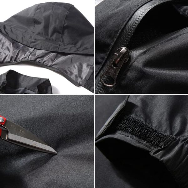 Men&Women Waterproof Softshell Jacket Hunting Camping Windbreaker Outdoor Coat Tactical Clothing Outwear s9 Red XXL