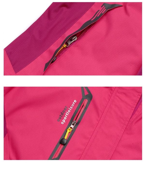 Women Hiking Set Camping Outdoor Waterproof Windbreak Suit Trekking Jacket Pants