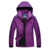 Women's Outdoor Lightweight Softshell Raincoat Hiking Trekking Camping Jacket Waterproof Rain Jacket