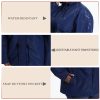Women's Plus Size Lightweight Windproof Jacket, Water-Resistant Windbreaker Jacket with Hood for Traveling, Hiking, Daily