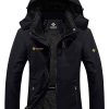 Women's Ski Snow Jacket Warm Winter Waterproof Coat Snowboard Rain Jacket Hooded Windproof Windbreaker