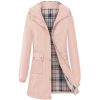 61RsCuFipfL.jpg Rain Coat for Women Waterproof with Hood Lightweight Women's Rain Jacket Outdoor Trench Windbreaker Long Raincoats