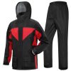 Motorcycle Rain Suit for Men and Women Waterproof Anti-storm Raincoat High Visibility Rain Gear