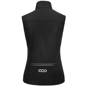 Women's Lightweight Running Vest Outerwear with Pockets, Windproof Sleeveless Jacket for Golf Hiking Travel