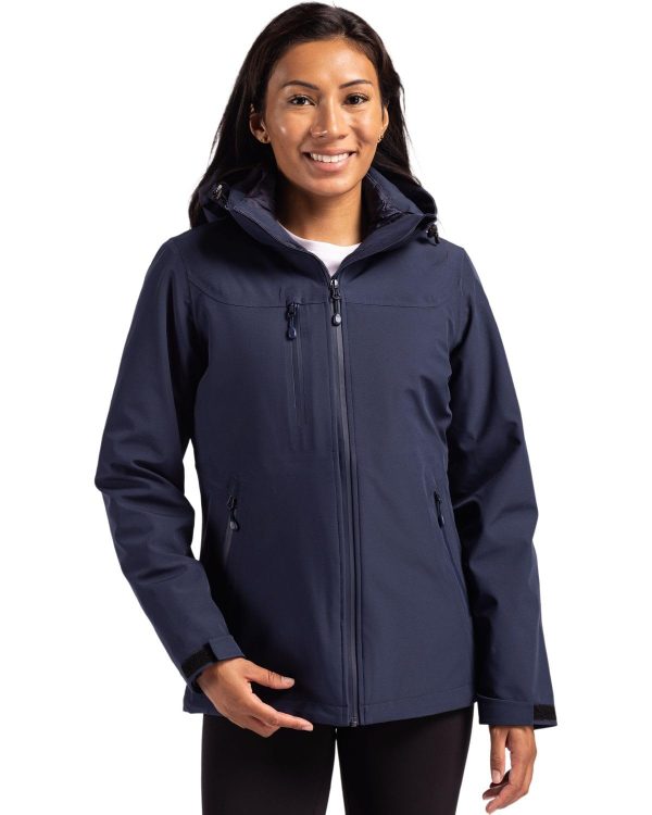 Cornice 3-in-1 Eco Waterproof Parka + Inner Layer Full Zip Womens Jacket System