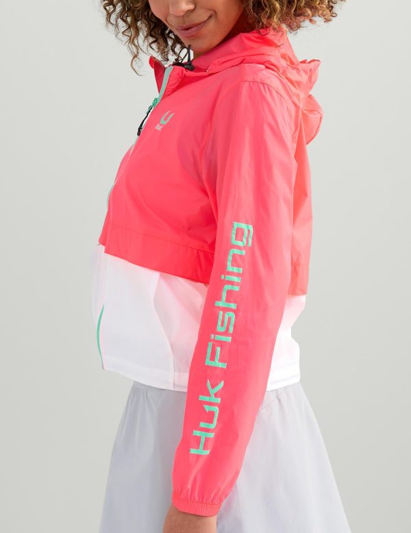 61k29v1CFzL.jpg Women's Tradewinds Jacket, Lightweight, Waterproof Windbreaker with UPF Sun Protection