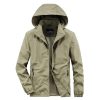 Men's And Women's Outdoor Mountaineering Clothing Trend Thin Hardshell Sports Jacket