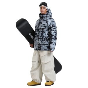 61r5qbVVHvL.jpg Men's Ski Jacket Waterproof Snowboard Coat Winter Snow Insulated Windproof Jacket