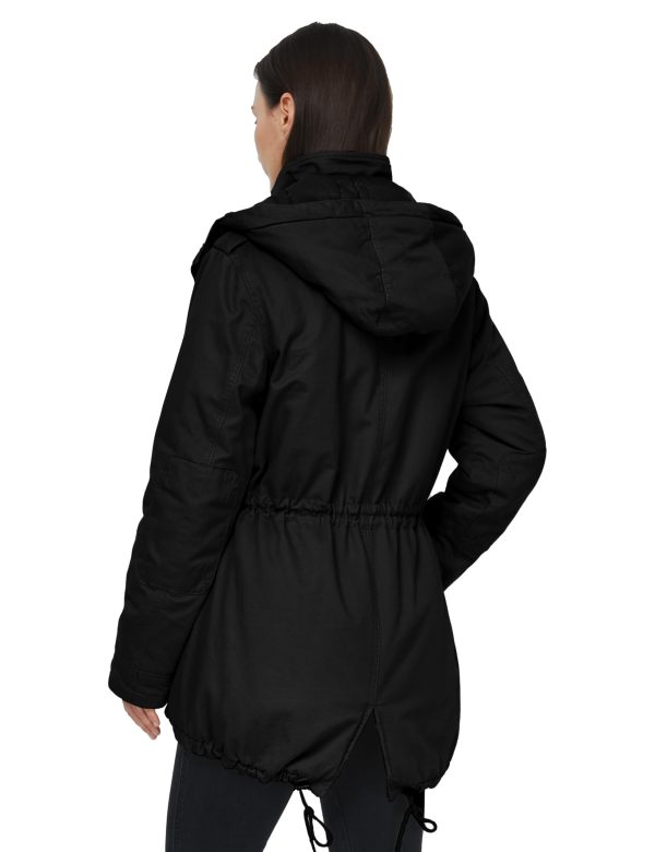 Women's Winter Thicken Cotton Coat Warm Parka Jacket with Removable Hood