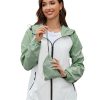 711aRiKv6CL.jpg Packable Rain Jacket Women Waterproof Lightweight Rain Coats for Women with Hood Outdoor Windbreaker Jacket S-XXL