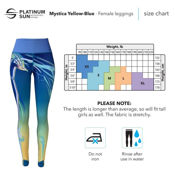 Swim Leggings for Women Quick Dry & UPF 50+ Sun Protection Tights
