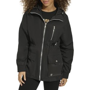 716DJVYG31L.jpg Women's Soft Windbreaker Rain Wear Durable 3 Pocket Anorak