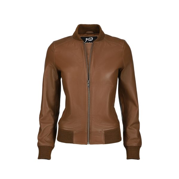 71BGsvhSnyL.jpg Classical Varsity Style Leather Jacket Women - Casual Fashion Windbreaker Moto Biker Genuine Leather Bomber Jacket Women