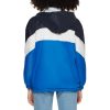 Women's Nylon Color Block Windbreaker