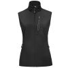 Women's Lightweight Running Vest Outerwear with Pockets, Windproof Sleeveless Jacket for Golf Hiking Travel