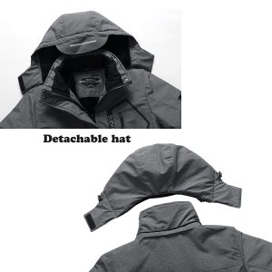 Women's Waterproof Warm Winter Snow Coat Hooded Raincoat Ski Snowboarding Jacket