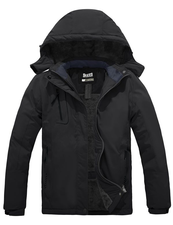 Women's Ski Jacket Waterproof Windproof Snowboard Jacket Warm Hooded Winter Coat