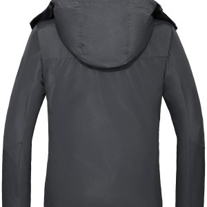 Women's 3 in 1 Waterproof Ski Jacket Mountain Snowboarding Jacket Winter Snow Coat