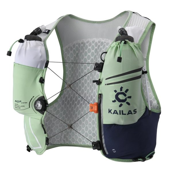 FUGA AIR 8 Ⅳ Running Hydration Vest Hydration Pack Lightweight with Two TPU Water Bladders for Women Men Trail Cycling Hiking