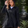 71ixRuzUMTL.jpg Rain Jacket Women Lightweight Waterproof Windbreaker Jacket Women Packable Raincoat with Pockets S-XXL