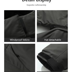 Women's Plus Size Waterproof Ski Jacket Winter snow outdoor warm hooded raincoat Mountain Windbreaker Coat