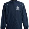 Paramedic windbreaker, with Reflective decoration both front and back, thin windbreaker without lining.