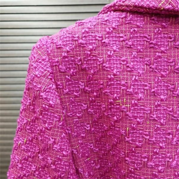 Women Fall Winter Long Woolen Coats Fashion Warm Wool Windbreaker Jackets Long Sleeve Dark Button Outwear Female