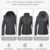 71vazfhLrdL.jpg Women's 3 in 1 Waterproof Ski Jacket Mountain Snowboarding Jacket Winter Snow Coat