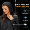 Women Rain Coats Lightweight Waterproof Outdoor Rain Jacket with Hood Packable Raincoats