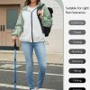 81A5FtbqrjL.jpg Packable Rain Jacket Women Waterproof Lightweight Rain Coats for Women with Hood Outdoor Windbreaker Jacket S-XXL