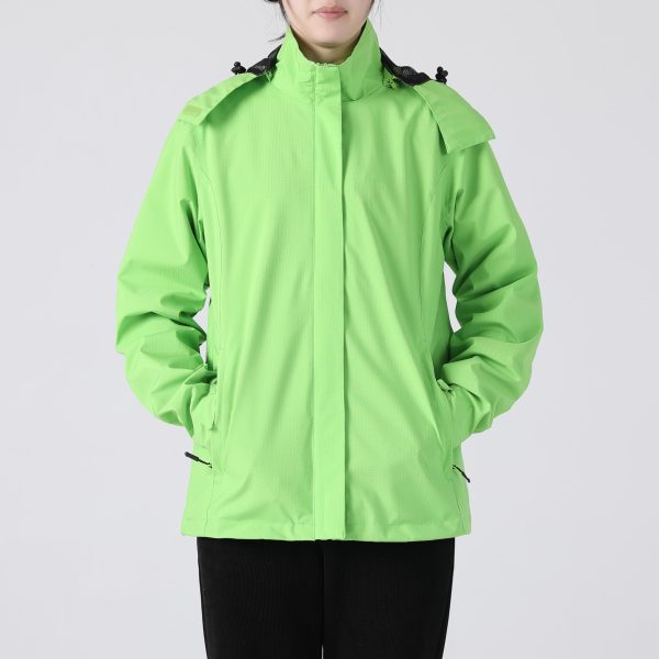 Women's Lightweight Rain Jacket with Hood, Waterproof Travel Jacket