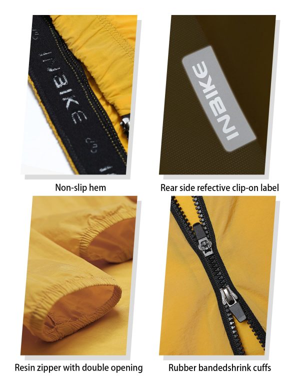 81a8KEpmz8L.jpg Womens Cycling Jackets Windproof Lightweight Windbreaker Water-resistant Bike Jackets Breathable Running Jacket Biking